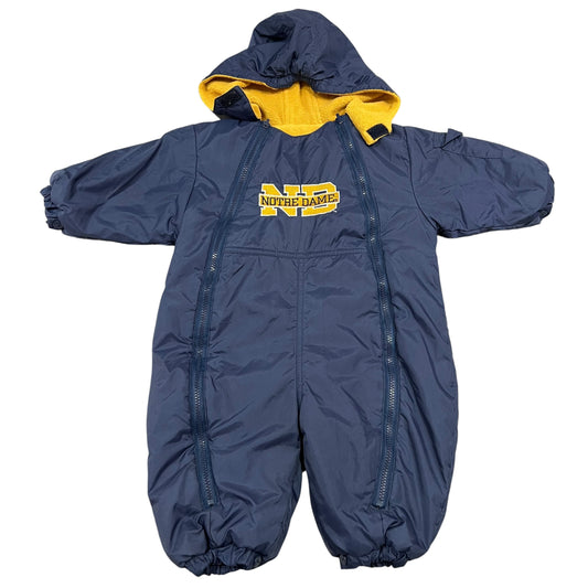 (Kids 18 Months) 90s University of Michigan Snowsuit Reversible
