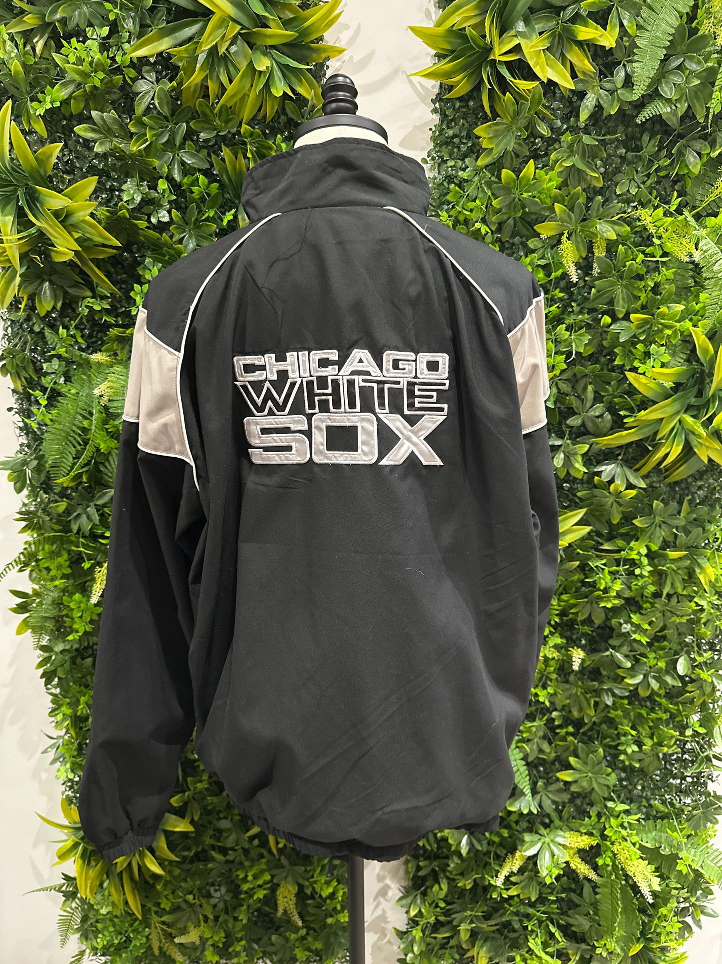 (Mens 2X) MLB Chicago White Sox Windbreaker Jacket 007