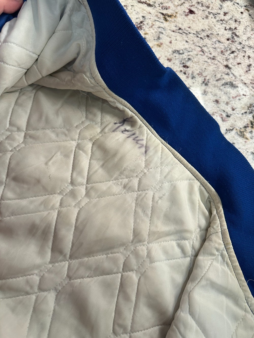 (Mens 3X) 90s Vintage Chicago Cubs Satin Jacket|847