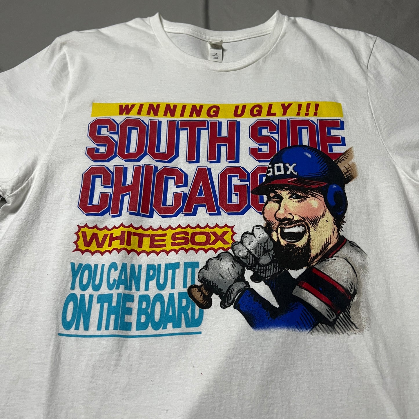 Chicago White Sox Shirt Mens Medium Winning Ugly Southside Short Sleeve