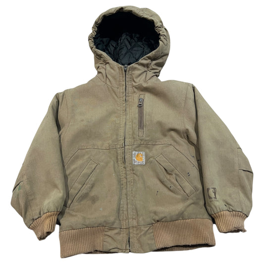 Carhartt Active Jacket Kids Youth XXS 4-5 Quick Duck Brown
