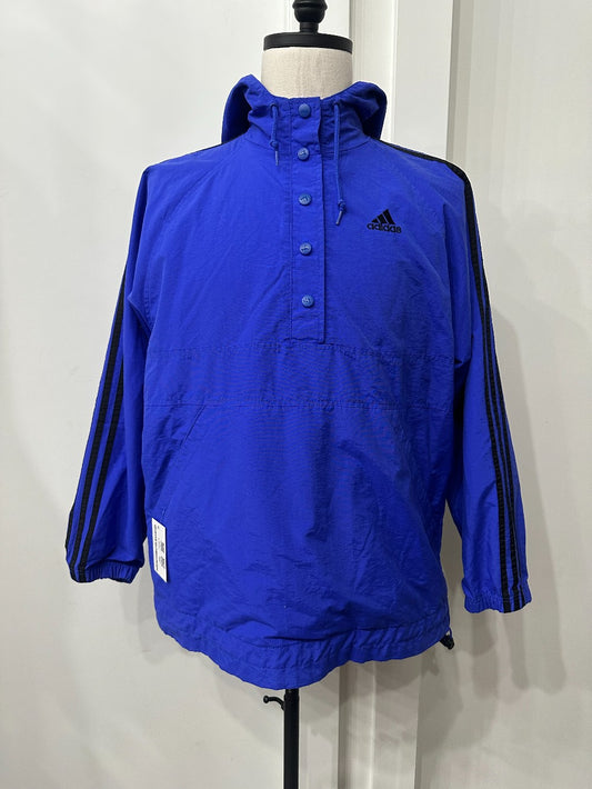 (Mens Large) 90s Adidas Blue Jacket|3021