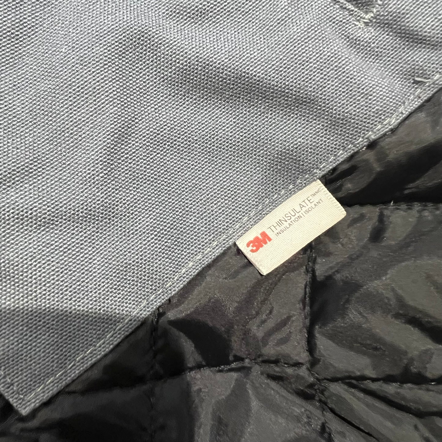 Carhartt Active Jacket Womans XS 0/2 Quilt Lined Gray Blue