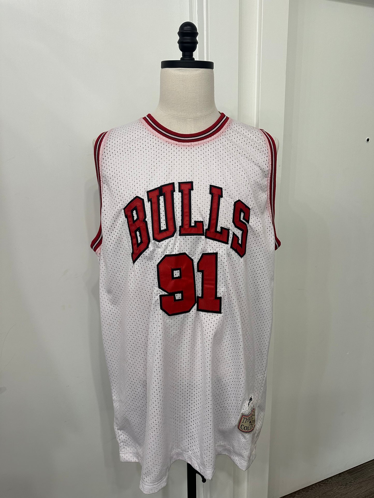 (Mens 2X) 90s Chicago Bulls 'Dennis Rodman' Jersey 007