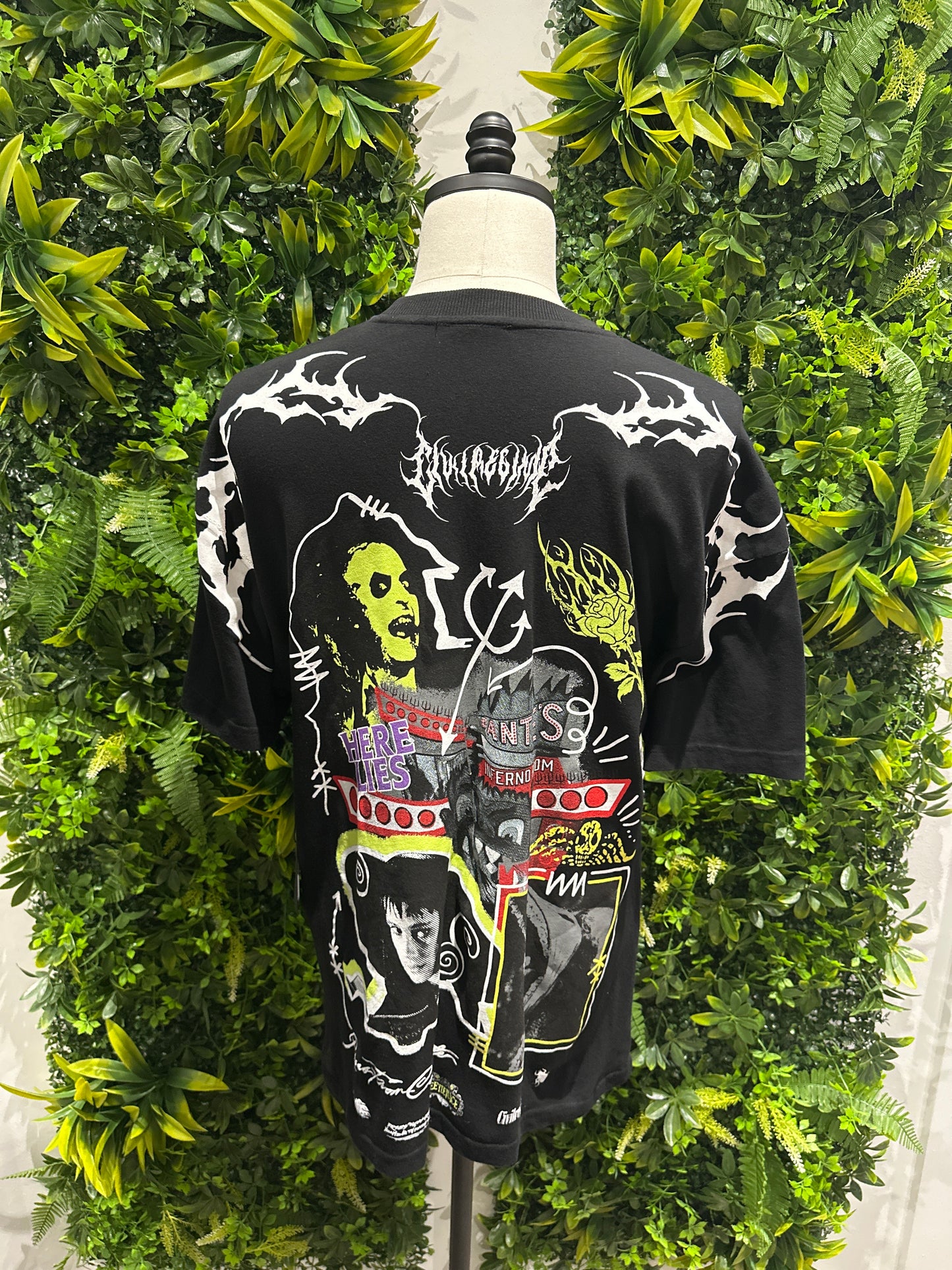 (Mens Large) Civil Regime Beatle Juice Shirt 007