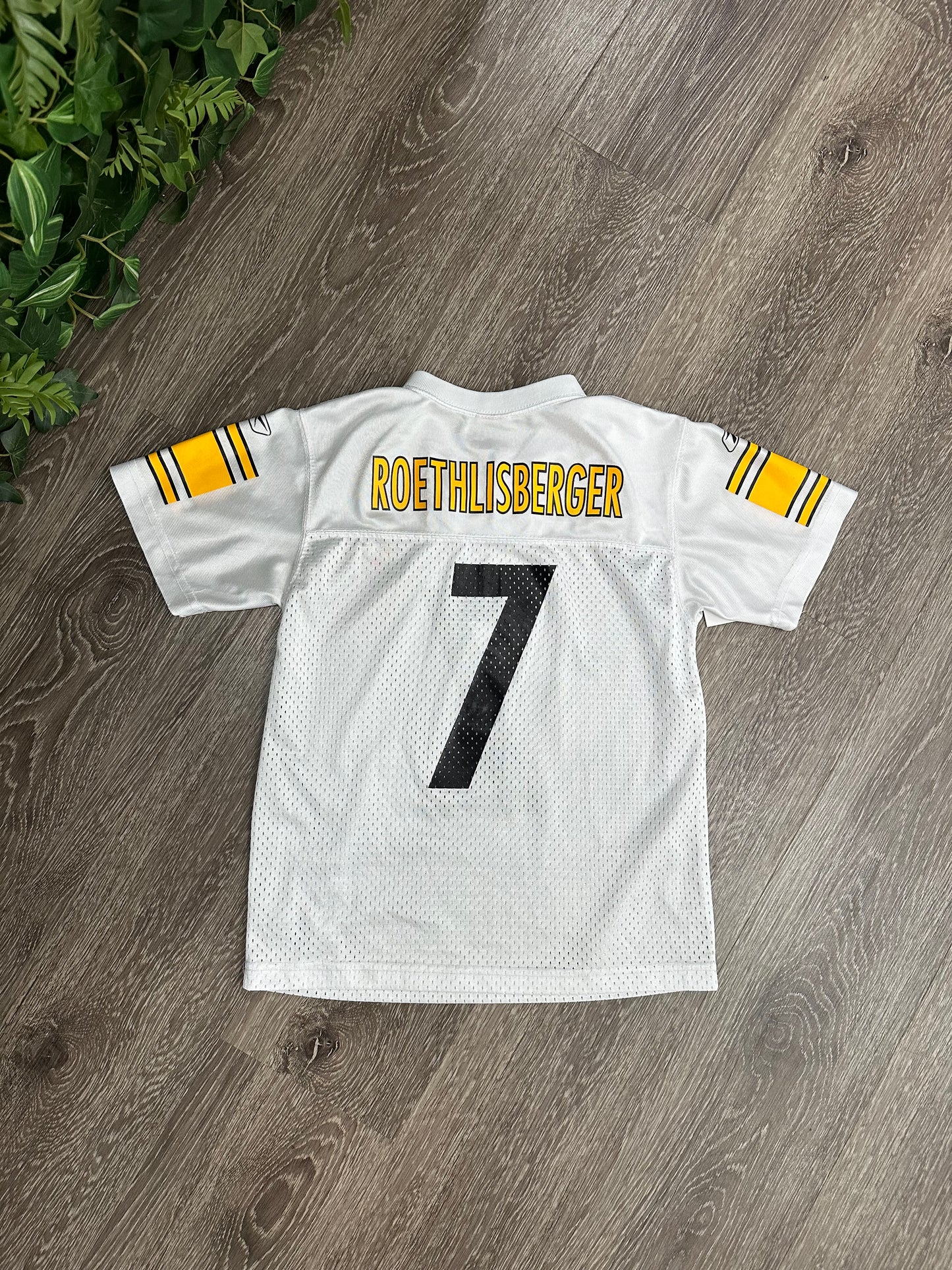 (Kids Medium) NFL Pittsbrugh Steelers 'Ben Roethlisberger' Jersey 007