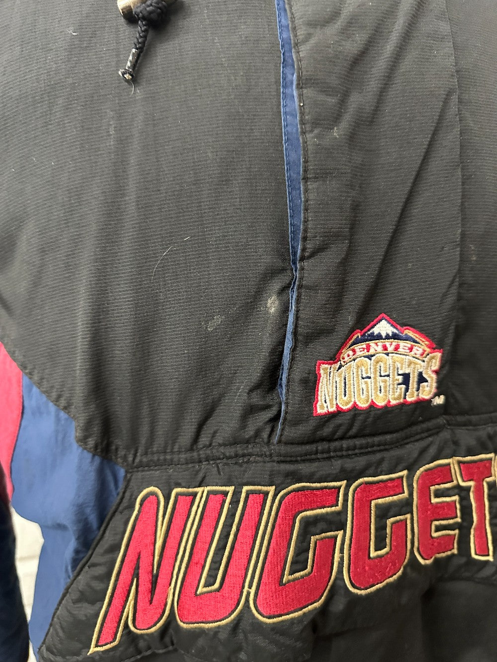 (Mens Small) 90s Denver Nuggets Starter Jacket|705