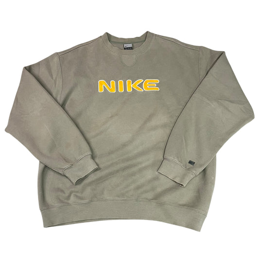 (Mens XL) 90s Center Logo Nike Sweater