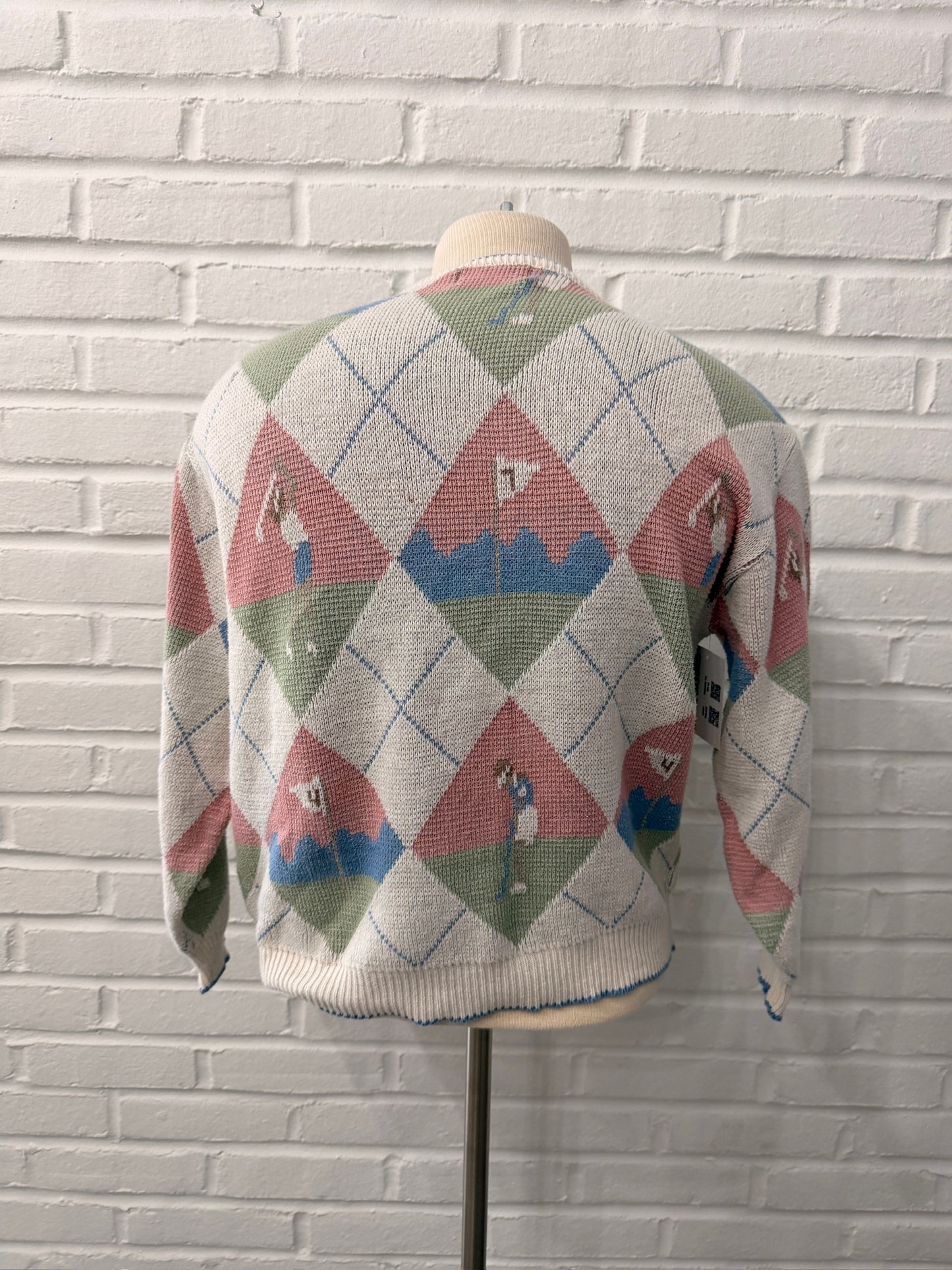 (Womans Medium) 90s Golf Knit Sweater