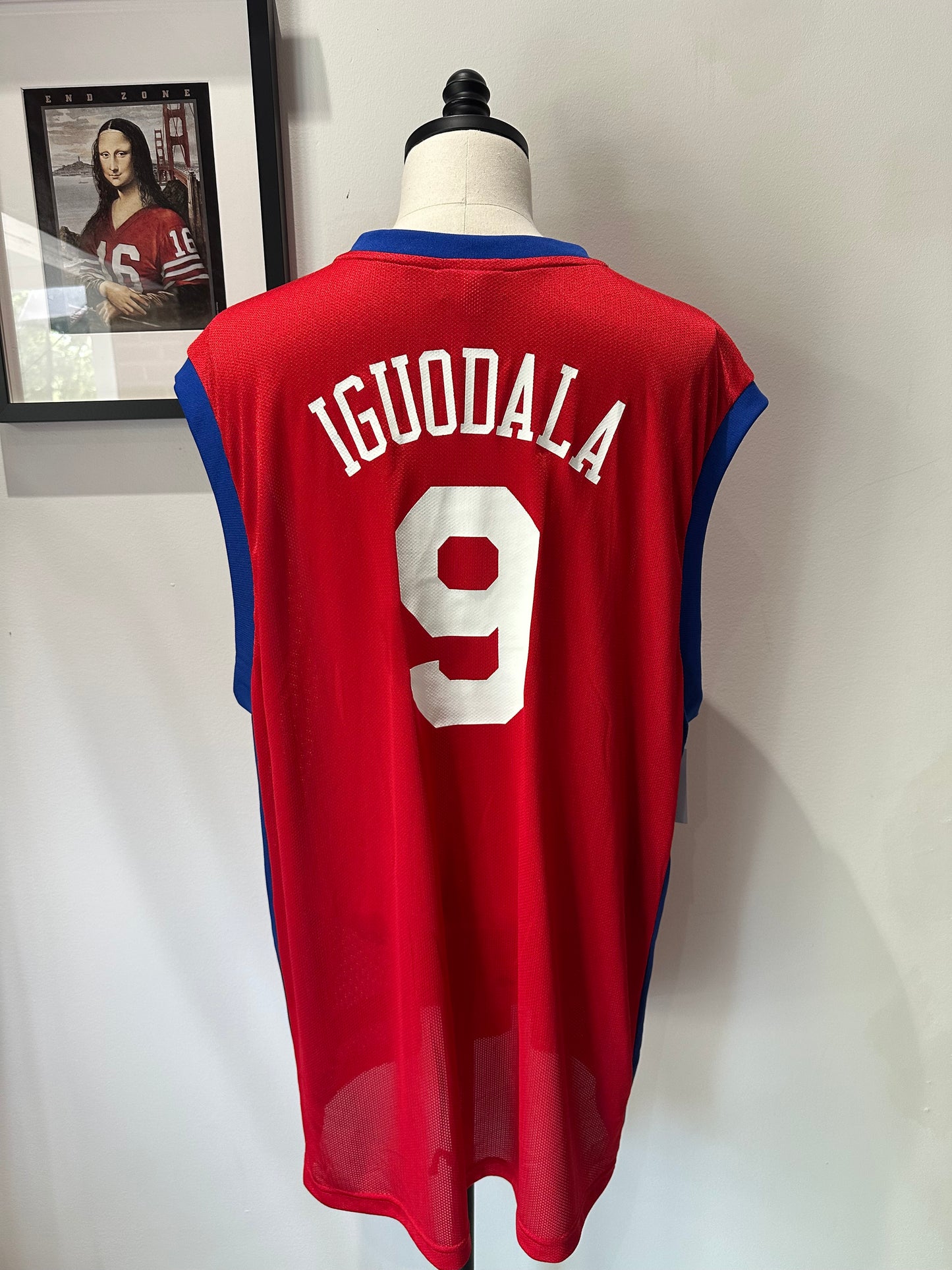 (Mens 2X) NBA Philadelphia Sixers ' Andre Iguodala' Jersey 007