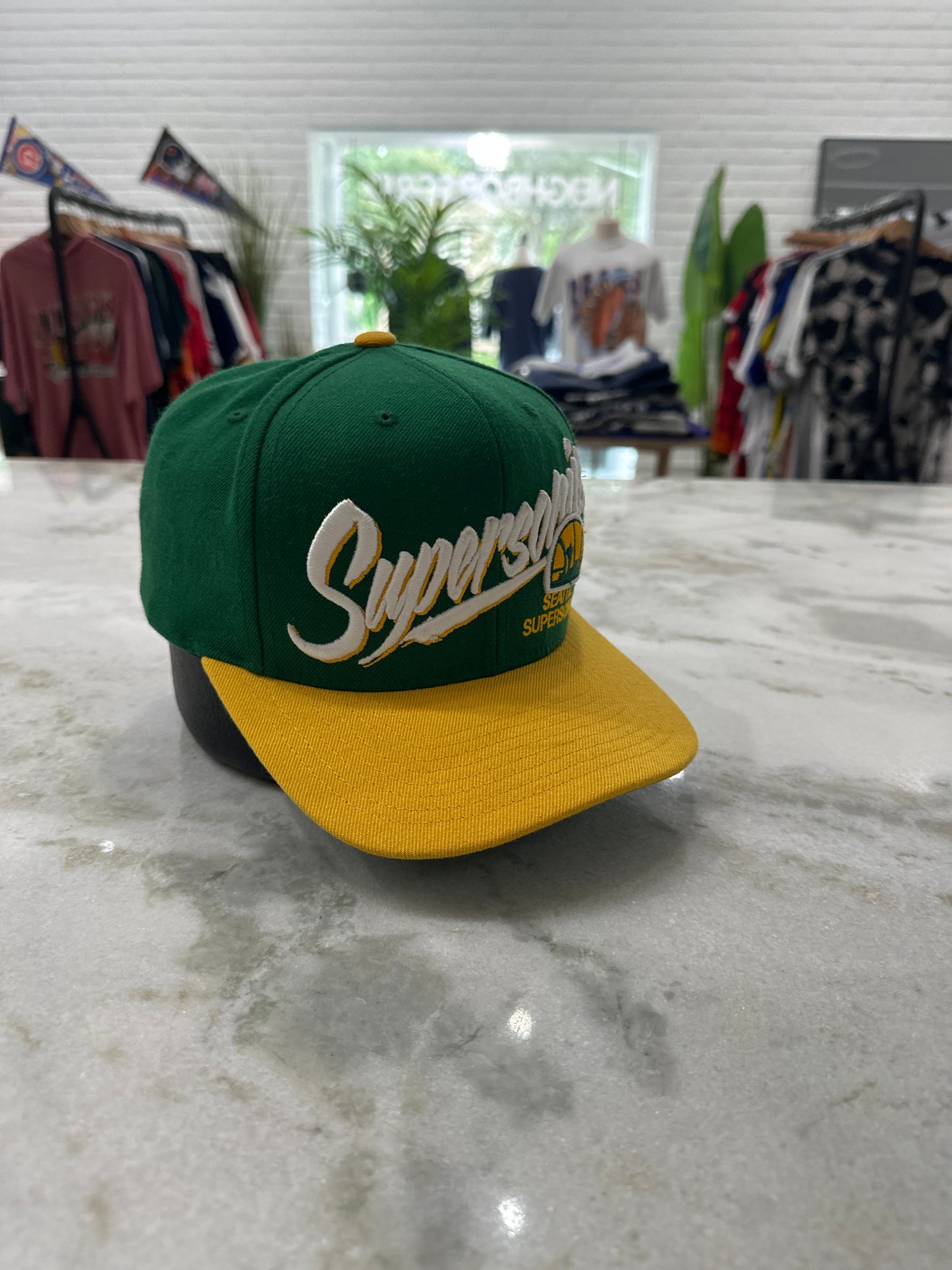 (Adult) Seattle SuperSonics Hat