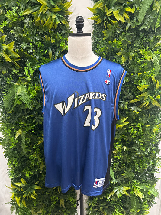 (Mens Large) Washington Wizards Michael Jordan Jersey