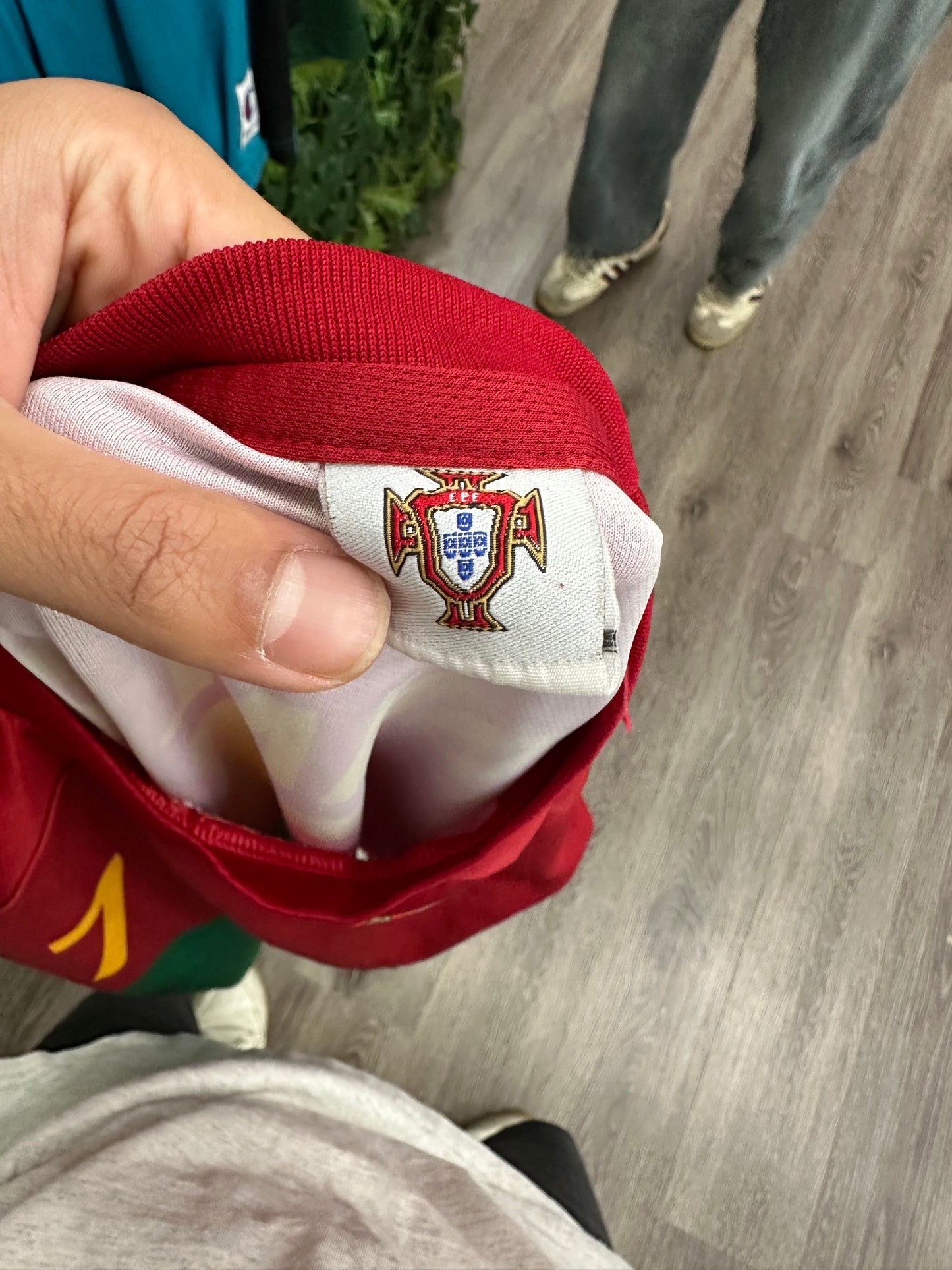 (Kids Large) Portugal National Team 'Cristiano Ronaldo' Jersey 007