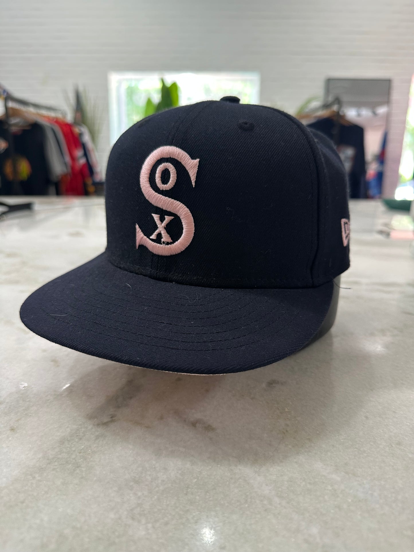 (Adult 7 1/4) MLB Chicago White Sox Fitted 007