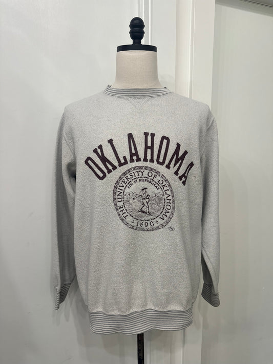 (Mens Large) 90s University of Oklahoma Sweater 007