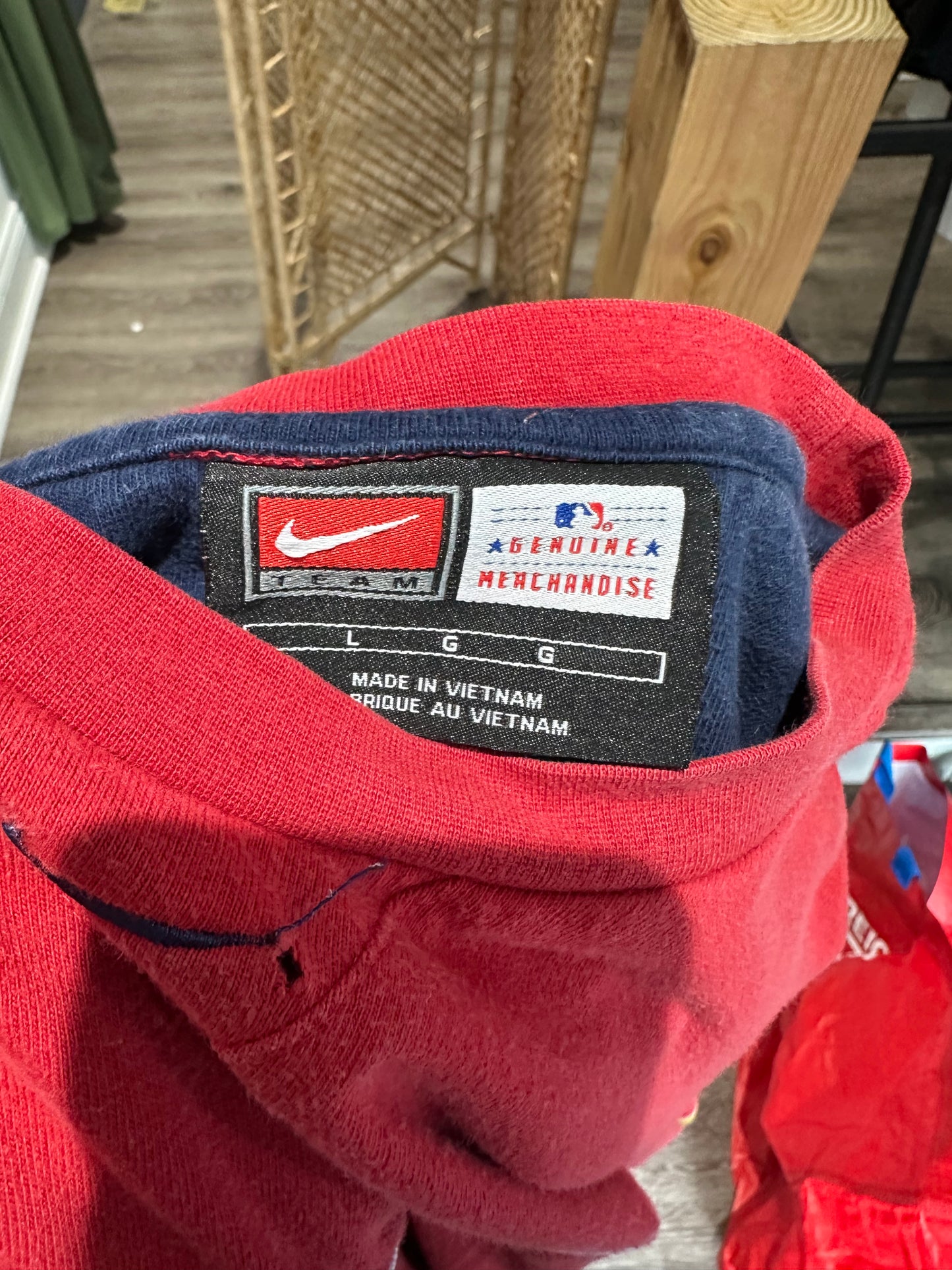 (Mens Large) Nike Center-Swoosh St.Louis Cardinals Sweater 007