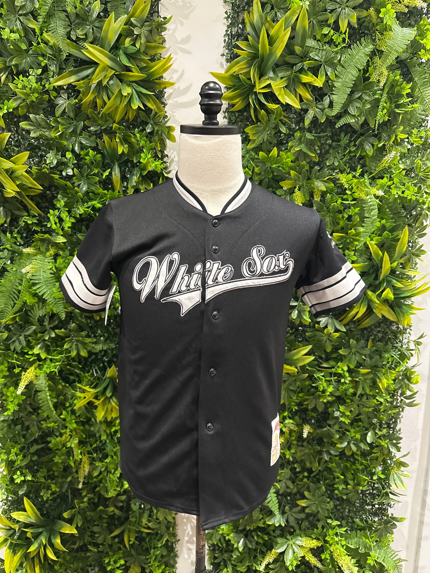 (Kids Large) MLB Chicago White Sox Black Jersey 007