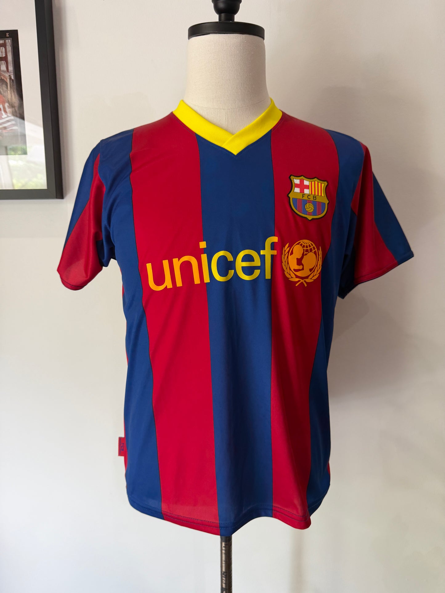 (Womans Medium) FC Barcelona Lionel Messi Jersey