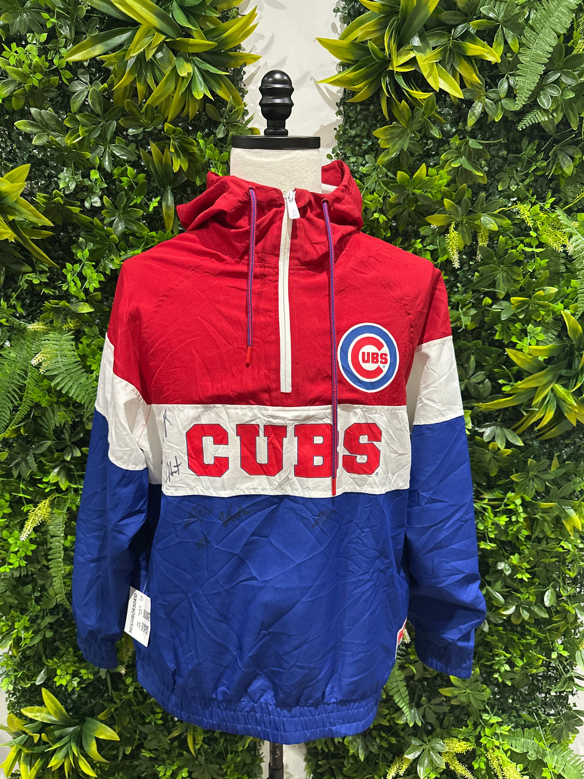 (Mens Medium) MLB Chicago Cubs Windbreaker 007