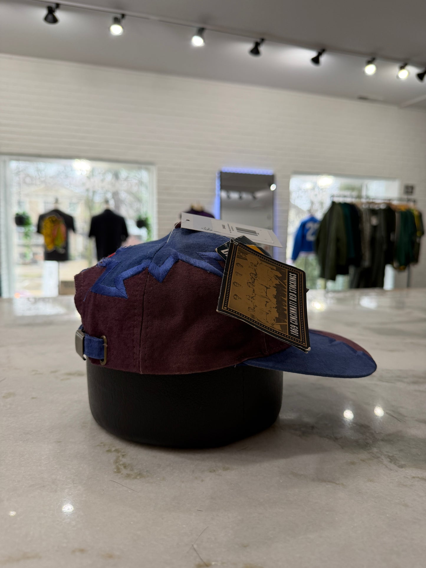 90s Chicago Cubs Drew Pearson Jagged Edge Hat