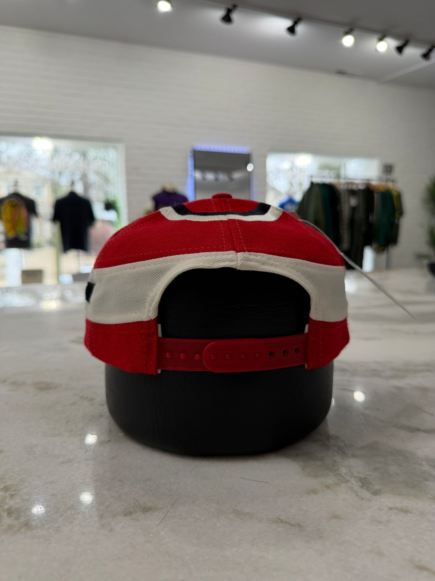 90s Chicago Blackhawks Twins Enterprise Jersey Hat