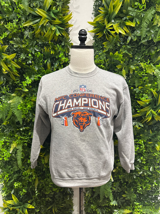 (Womans Medium) Chicago Bears 2006 NFC Conference Champions Sweater