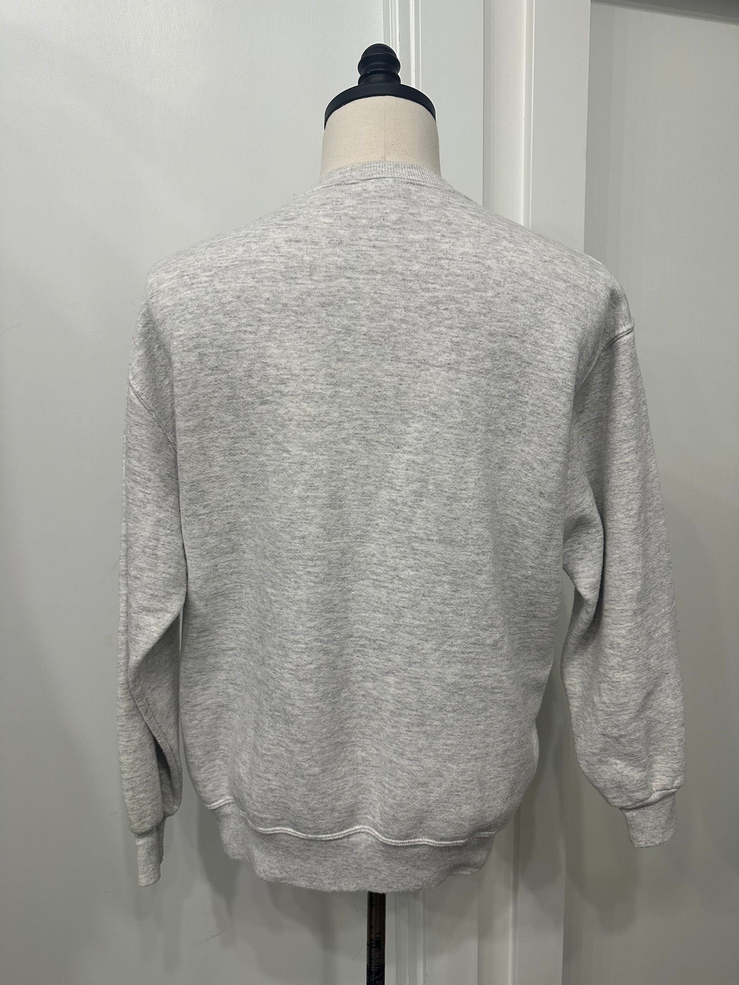 (Mens XL) 90s Northwestern Spell-Out Sweater 007
