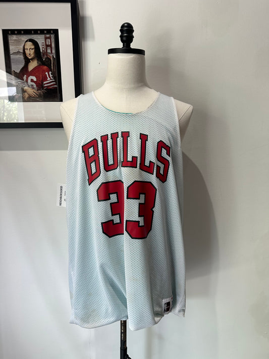 (Mens Large) 90s Chicago Bulls 'Scotty Pippen' Jersey 007