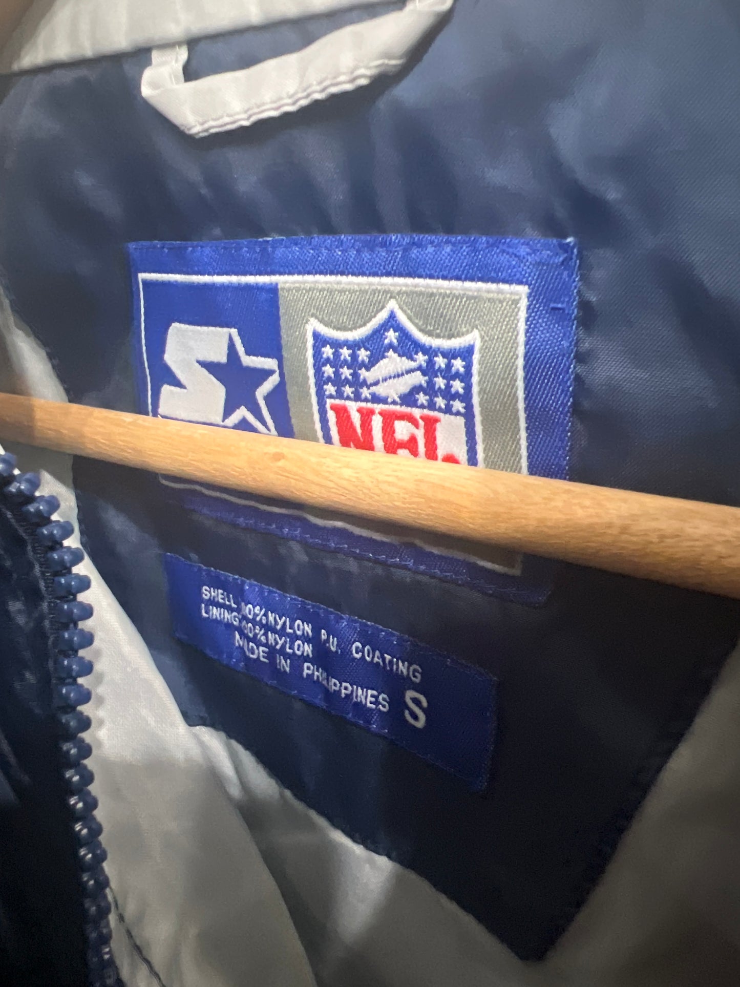 (Mens Small) 90s Dallas Cowboys Windbreaker Jacket