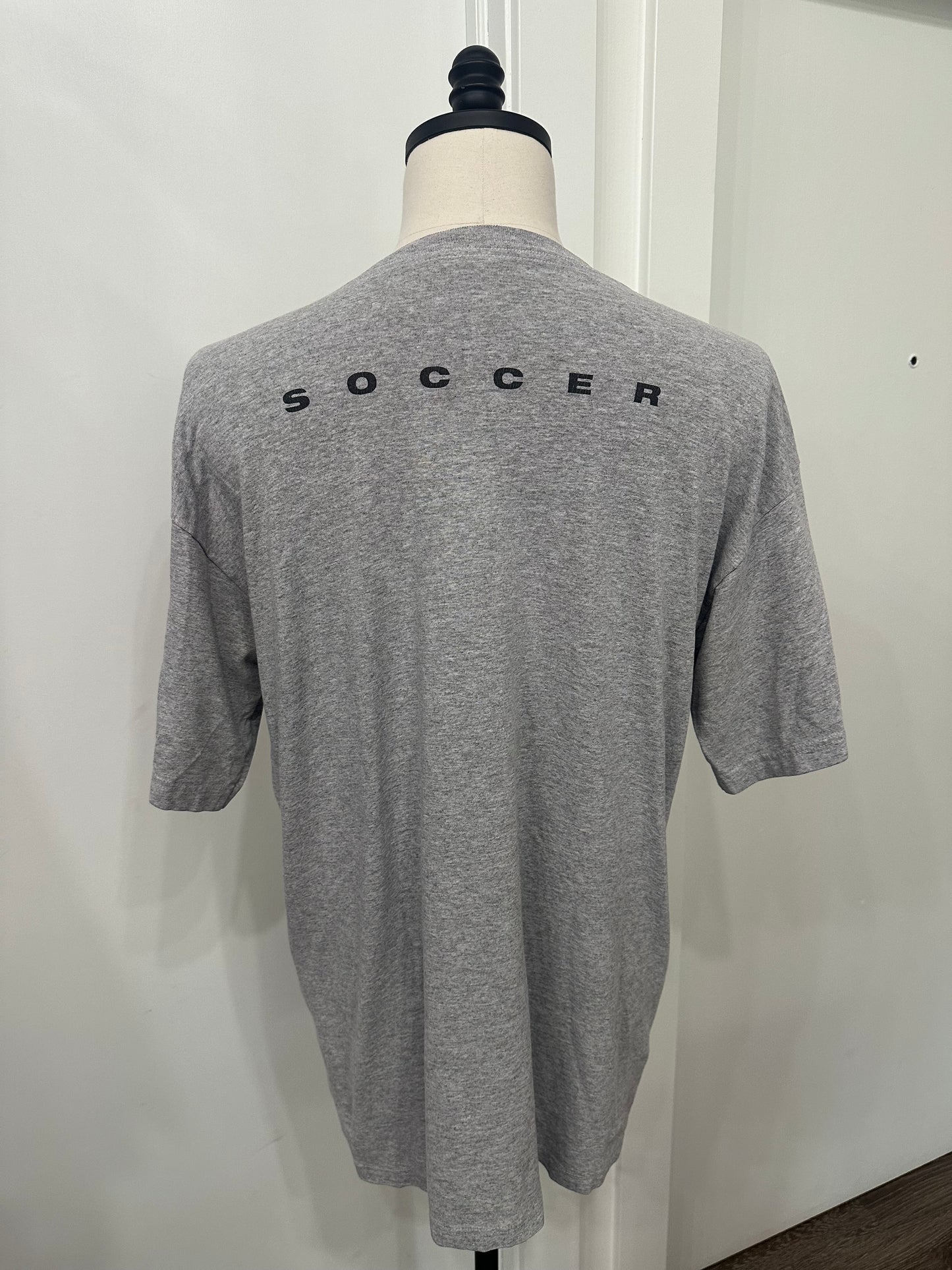 (Mens Large) 90s Adidas Soccer Shirt 007