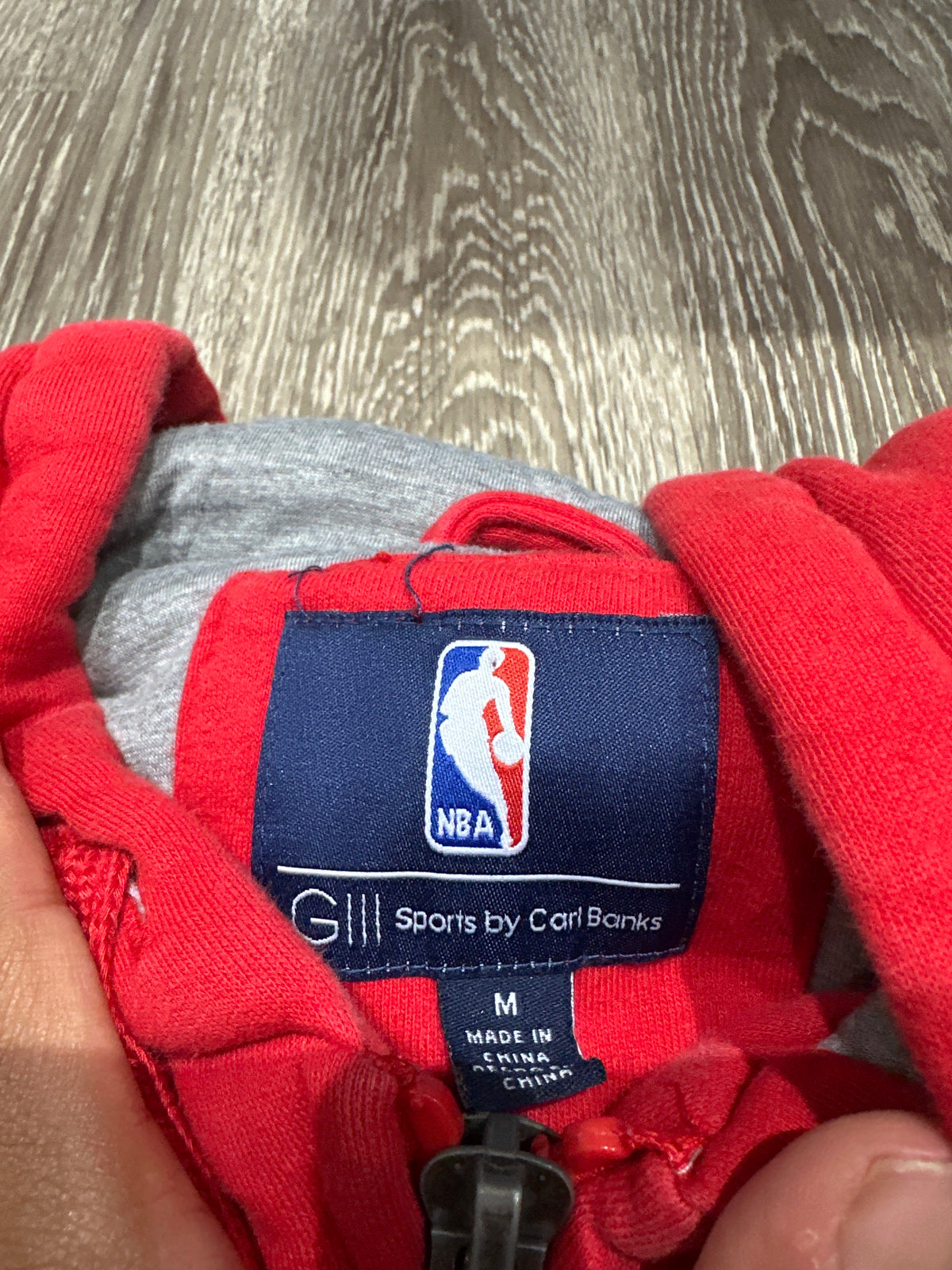 (Mens Medium) Chicago Bulls Zip-Up Jacket
