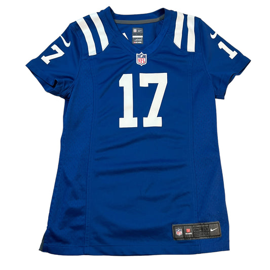 Indianapolis Colts Austin Collie Jersey Womans Small NFL Nike Blue