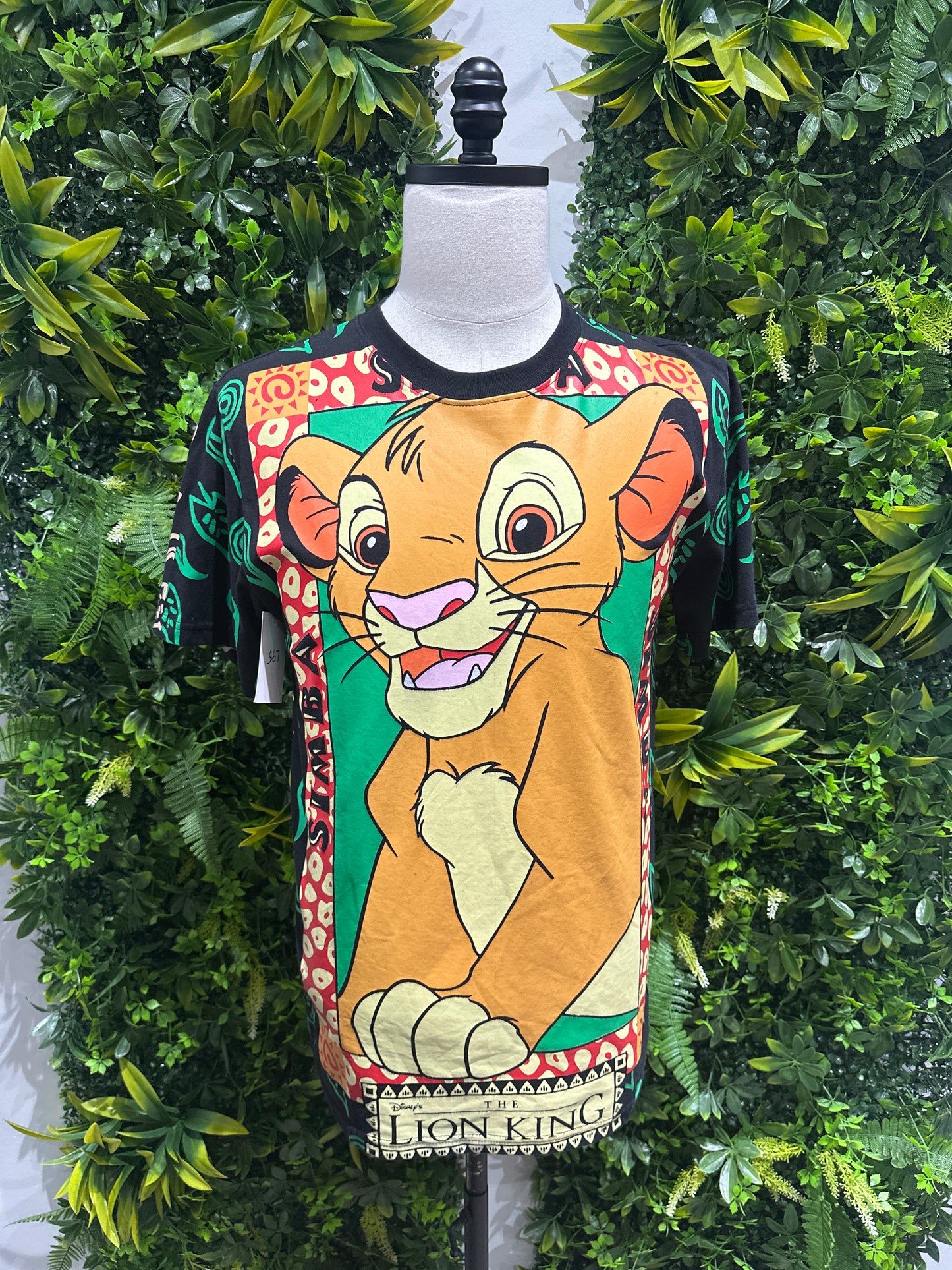 (Mens Medium) Street Couture Lion King AOP Shirt 007