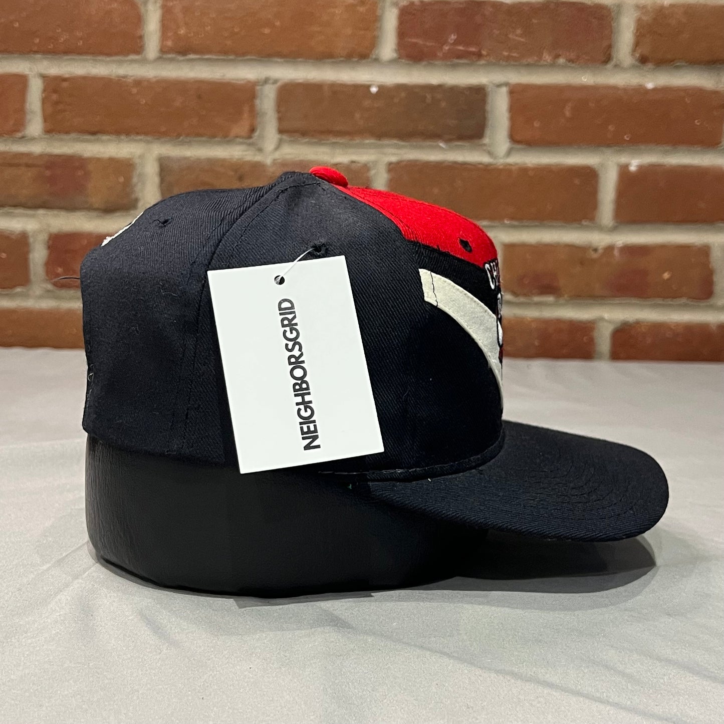 90s Chicago Bulls Swirl Snapback Hat