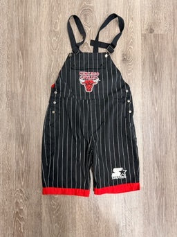 (Adult Medium) 90s Chicago Bulls Starter Overalls