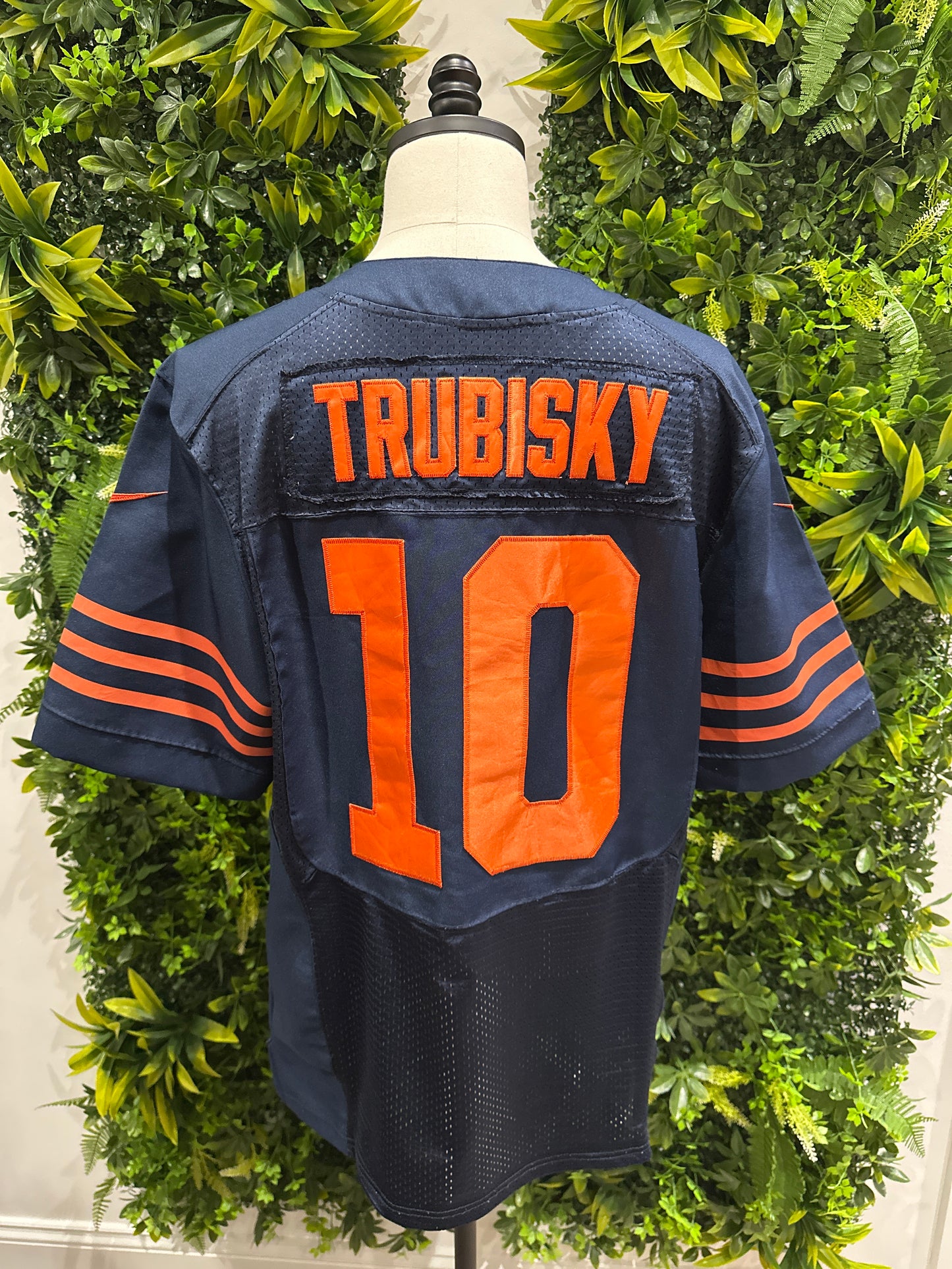 (Mens Large) Nike Chicago Bears 'Mitch Trubisky' Jersey 007