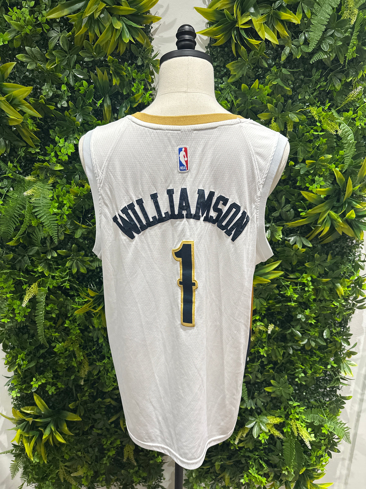 (Mens Large) New Orleans Zion Williamson Jersey