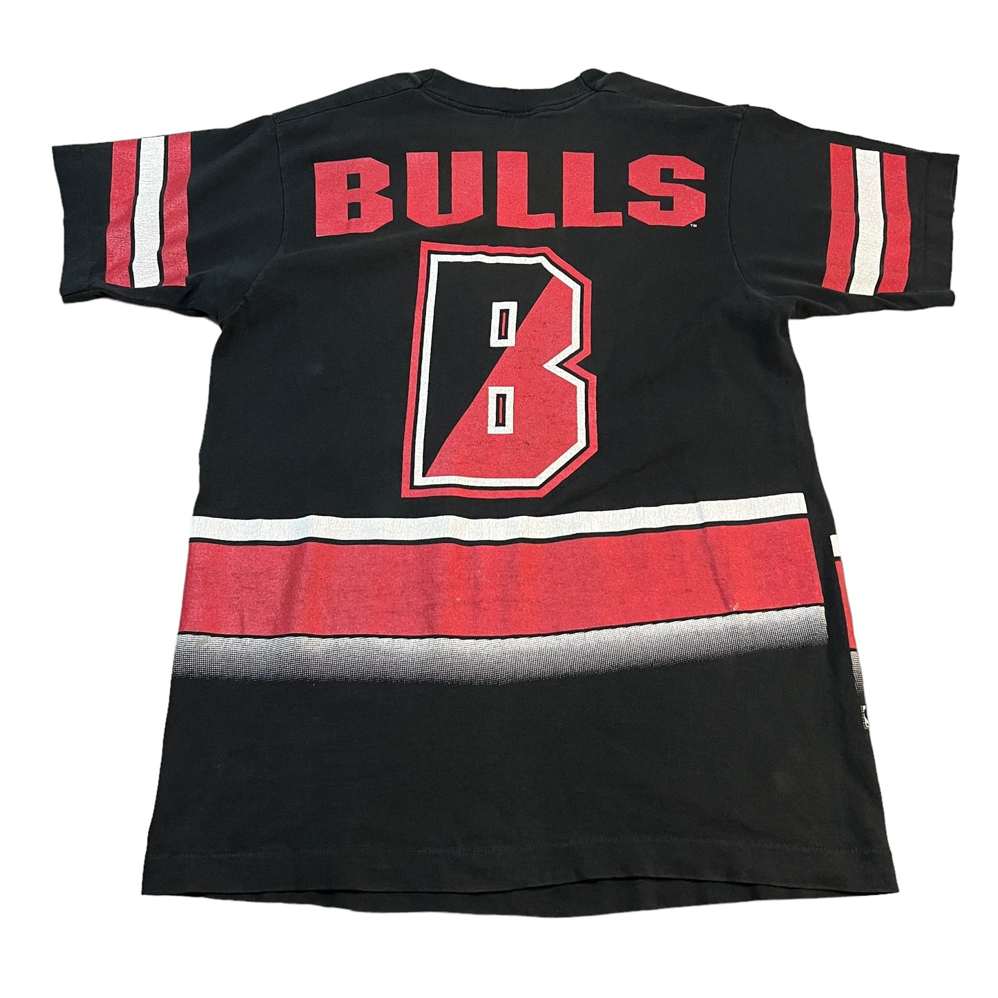 Vintage Chicago Bulls Shirt Womans XL 90's Short Sleeve Salem Sportswear