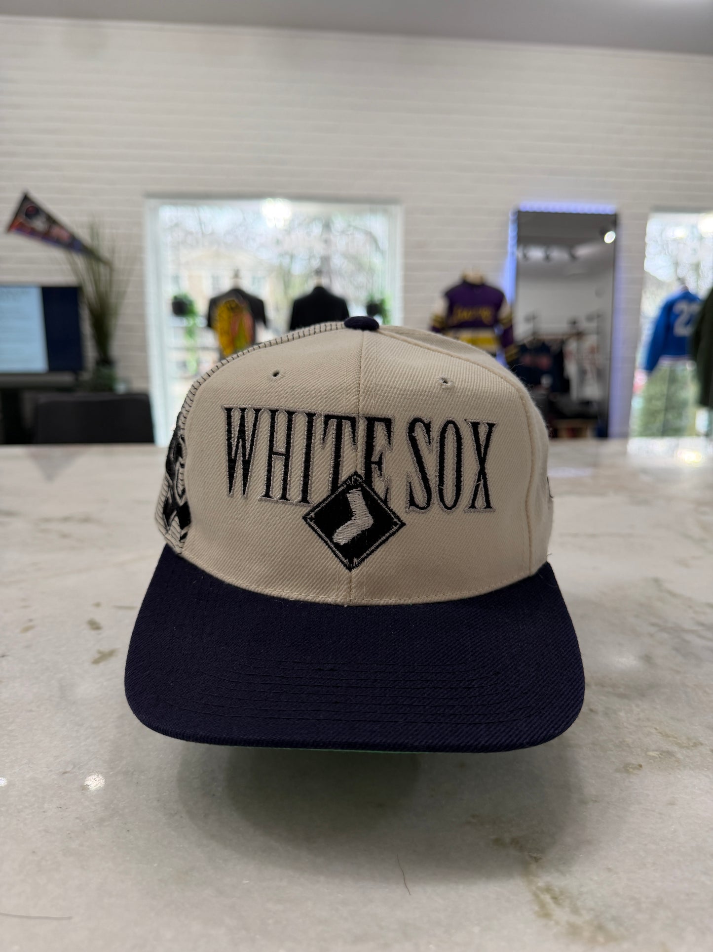 90s Chicago White Sox Sports Specialties Laser Hat