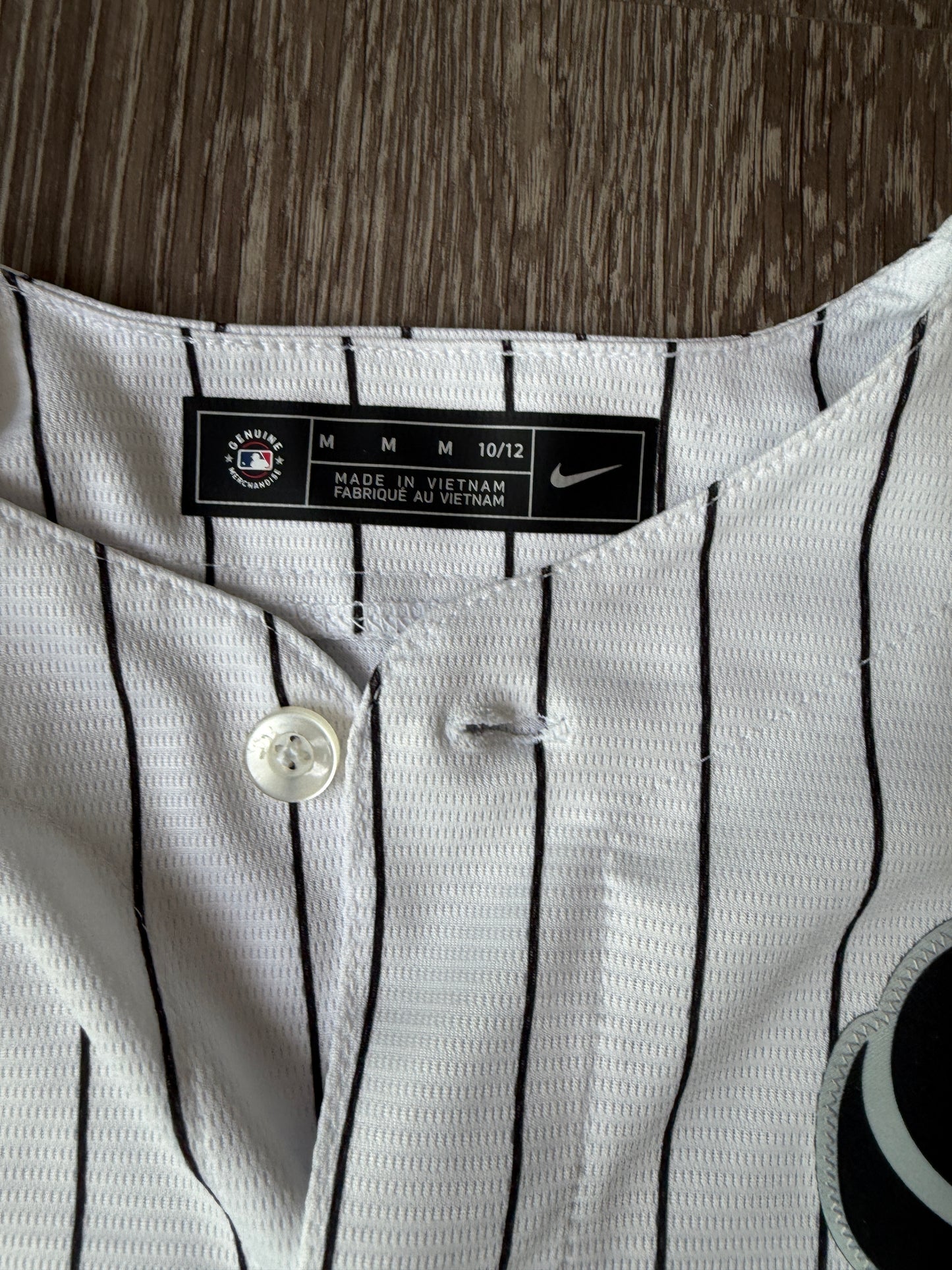 (Kids Medium) Nike Chicago White Sox Jersey Blank