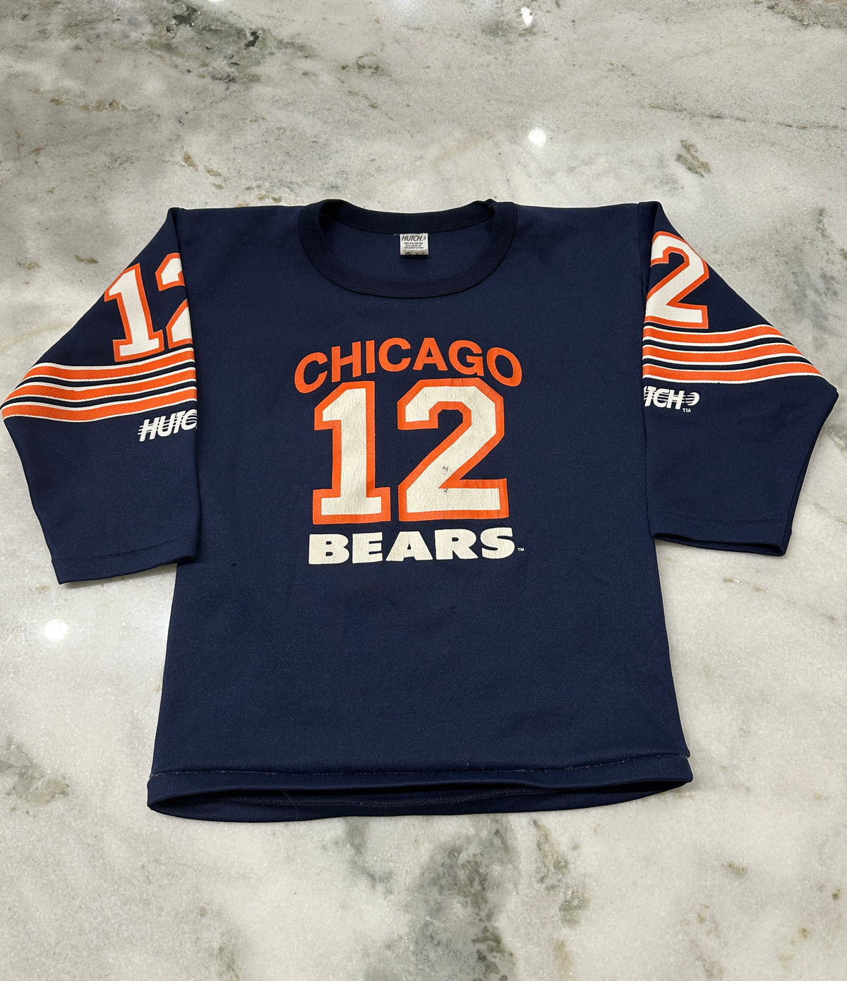 (Kids Medium) 90s Chicago Bears 'Erik Kramer' Jersey 007