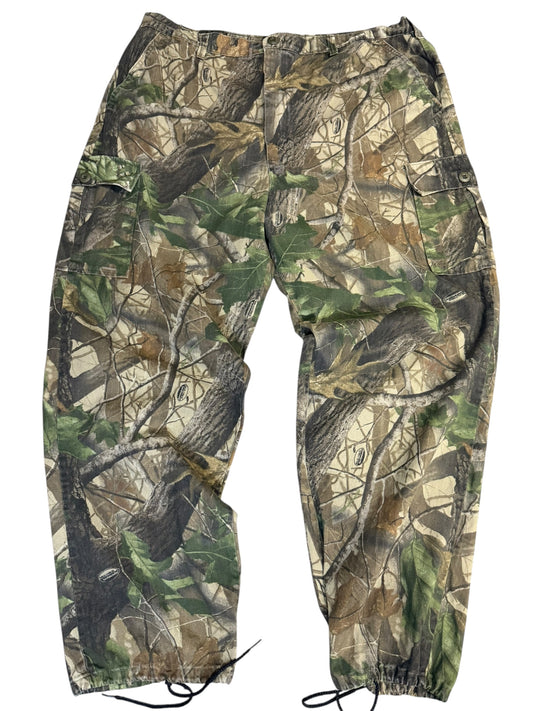 (Mens 38x30) Camo Real Tree Cargo Pants