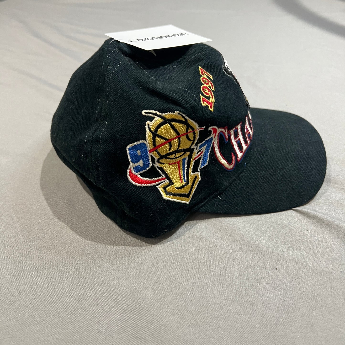 Vintage 1997 Chicago Bulls Snapback Hat Logo Athletic