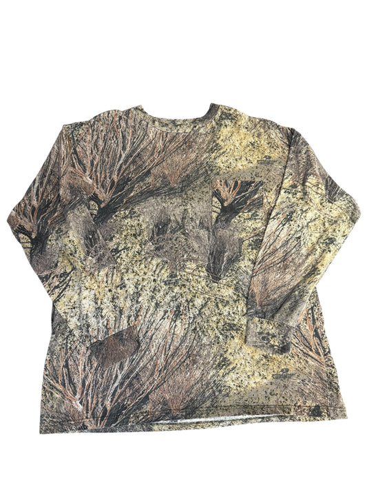 (Mens XL) Camo Long Sleeve Shirt