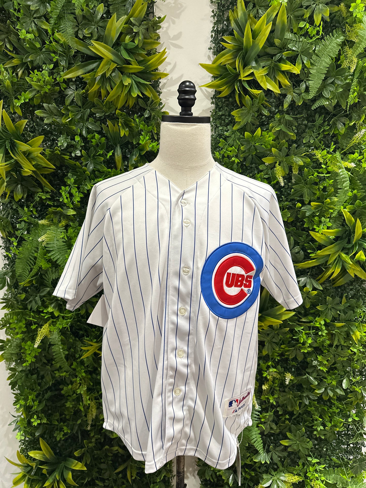 (Mens XL) MLB Chicago Cubs 'Ernie Banks' Jersey 007