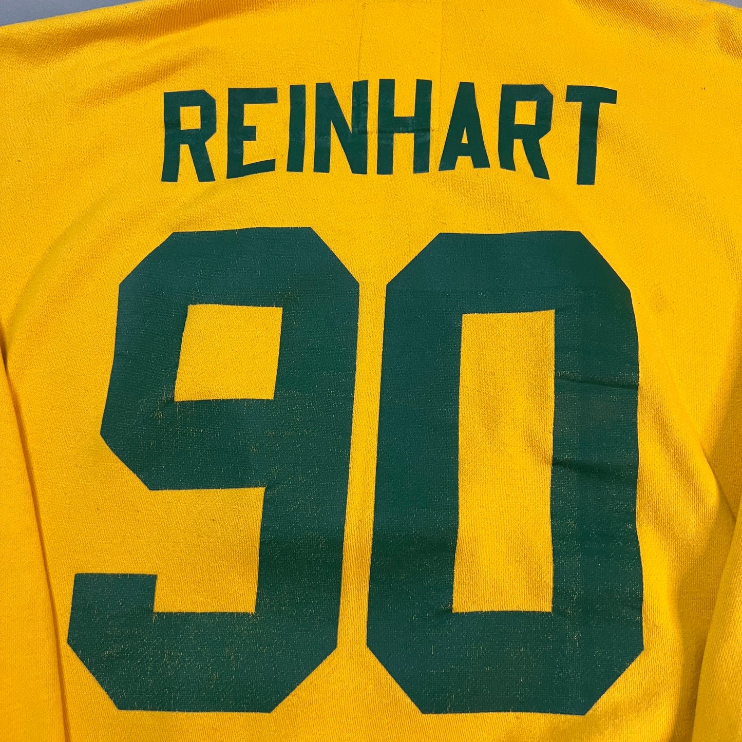 Green Bay Packers Hoodie Mens 2XL XXL Sweat Shirt Reinhart #90 Embroidered