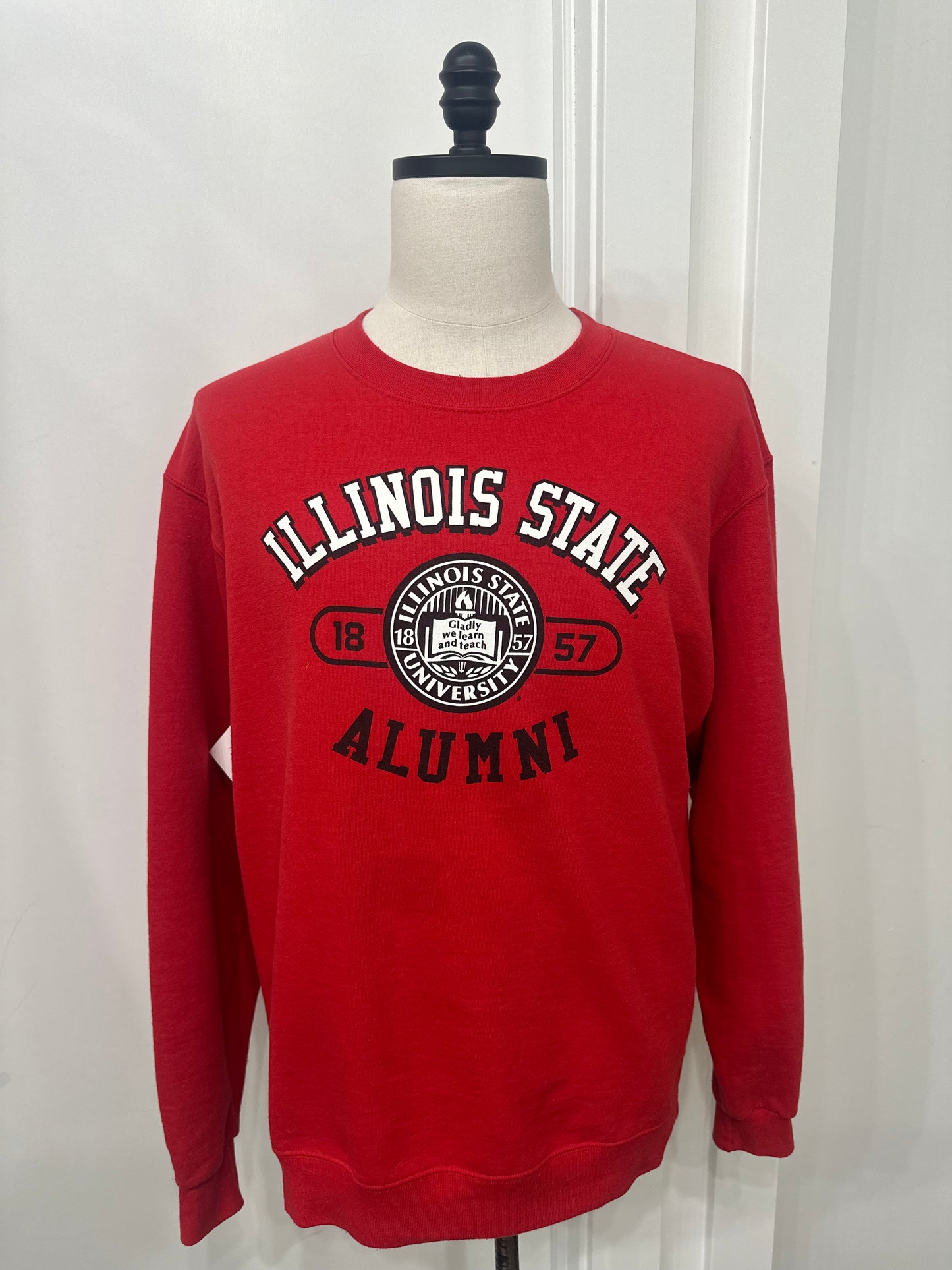 (Mens Large) Illinois State University Spell-Out Sweater 007