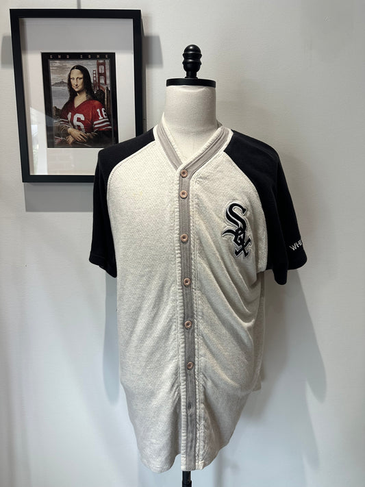 (Mens Large) MLB Chicago White Sox Jersey Shirt 007