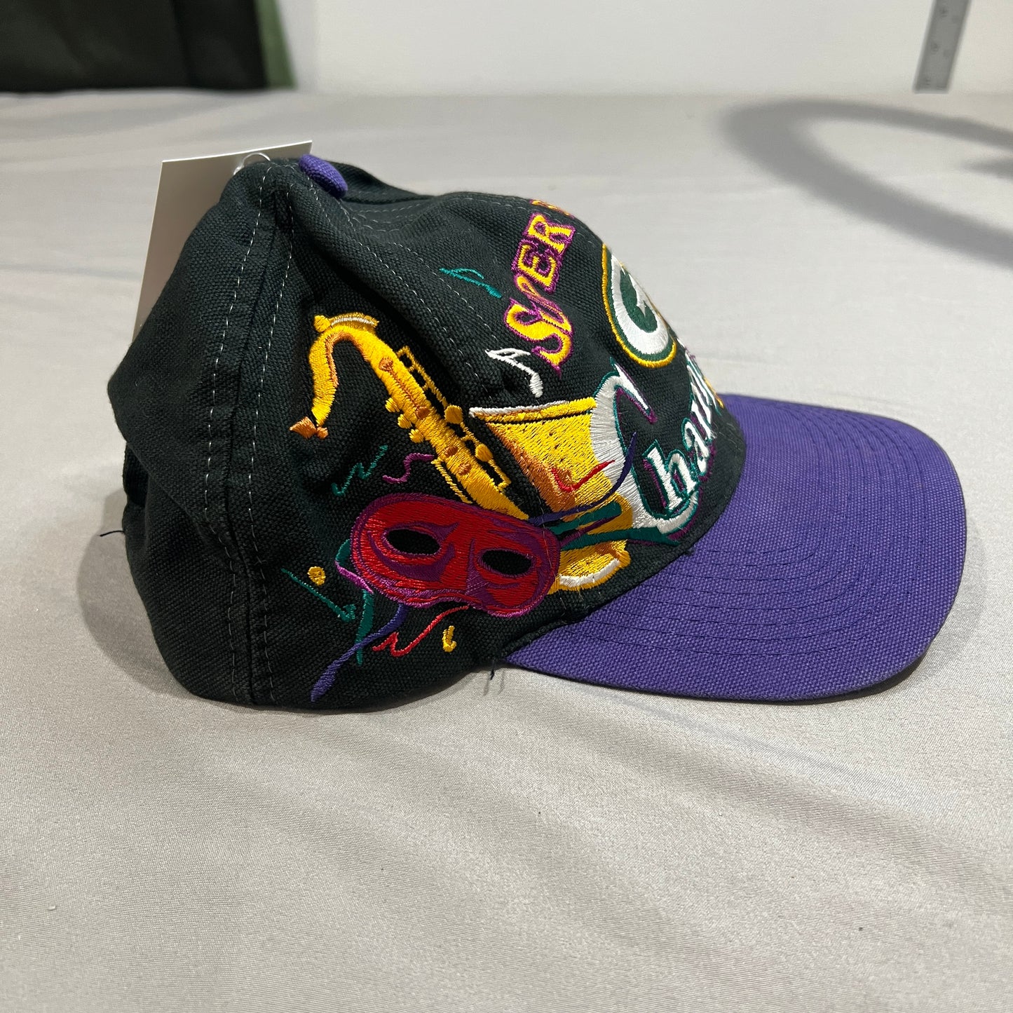 Vintage Green Bay Packers Snapback Hat Logo Athletic Super Bowl XXXI