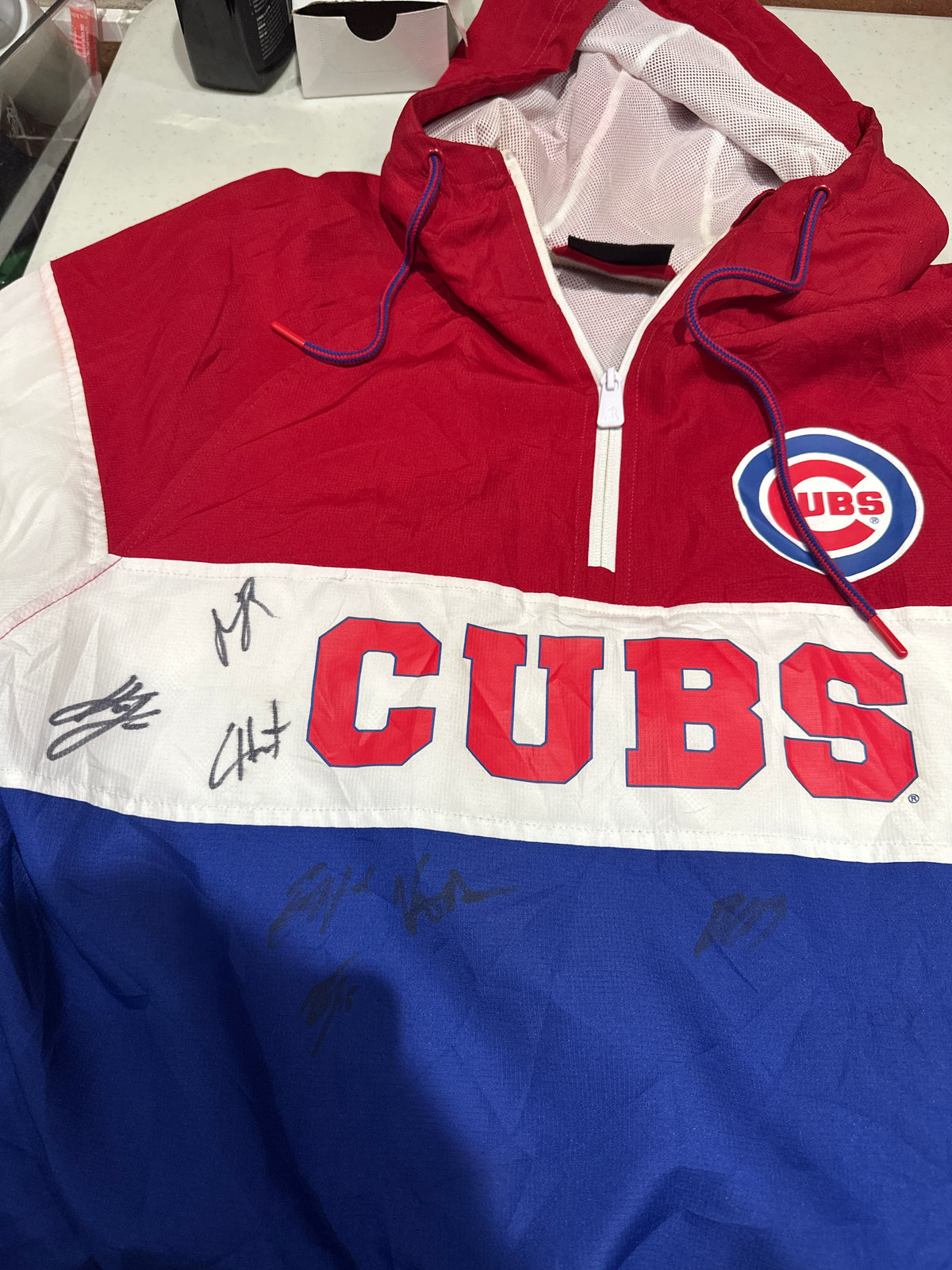 (Mens Medium) MLB Chicago Cubs Windbreaker 007
